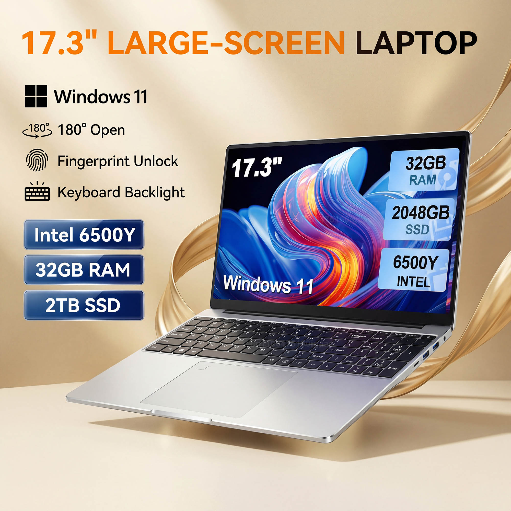 Ssd 1Tb - HOT 17,3 inç Geniş Ekranlı Dizüstü