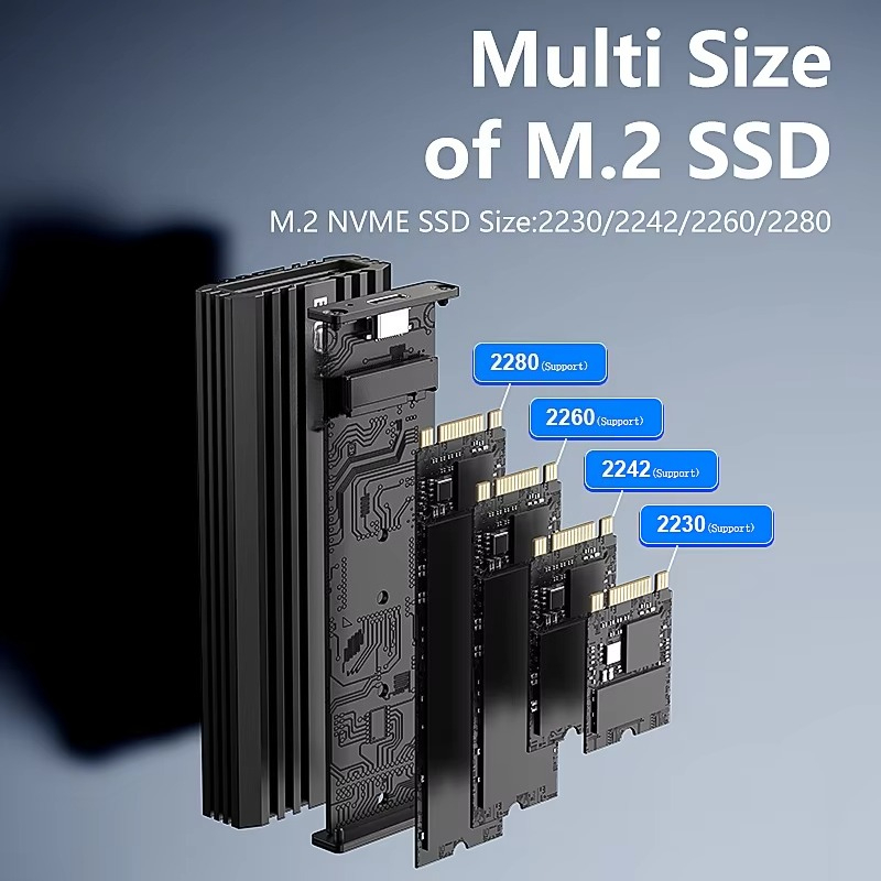 External Ssd - EE1 Alüminyum M.2 NVME PCIE Harici