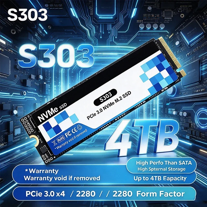 Ssd 500Gb - 2026 Yeni Orijinal S303 M.2 SSD