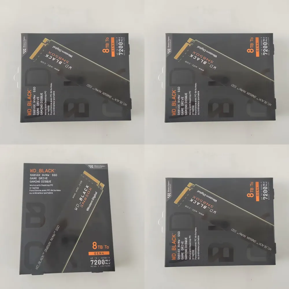 Yeni WD_BLACK SN850X 8TB NVMe  - M.2 Ssd incelemesi ve fiyatı